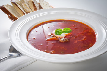 Borscht soup