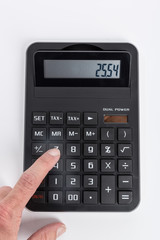 Taschenrechner bedienen