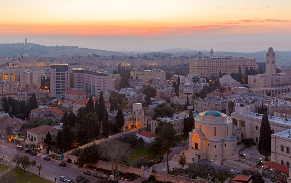 Jerusalem before Sunrise