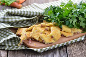 Deftige Speckschöberl für die Suppe