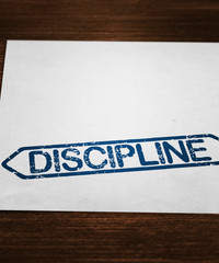 Discipline Paper on the Table