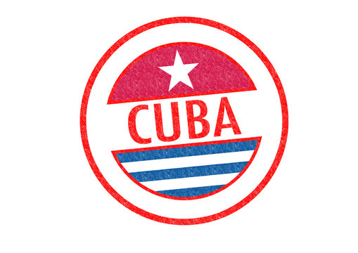 CUBA Rubber Stamp