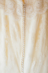 Wedding Dress Closeup Detail