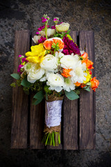 Bridal Bouquet Mixed Flowers