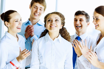 Obraz premium Successful business people