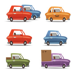 Transport. Vector format