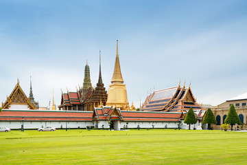 A golden pagoda, Grand Palace, Bangkok, Thailand