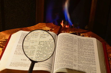 Fireside bible study
