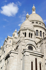 Fototapeta na wymiar Basilica of the Sacred Heart (Basilique du Sacre-Coeur), Paris,
