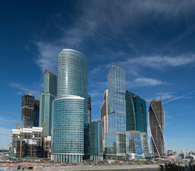 City skyscrapers(Moscow)