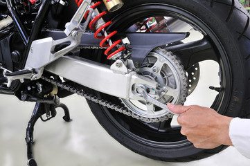 バイクの整備