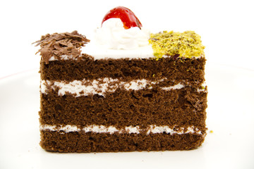 Frisch Gebackener Kuchen mit Füllung