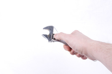 wrench on a white background