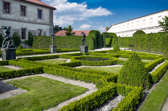 Peacock Gardens Of Wallenstein Palace