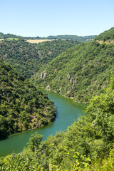 Fototapeta na wymiar Valley of Tarn (Midi-Pyrenees)