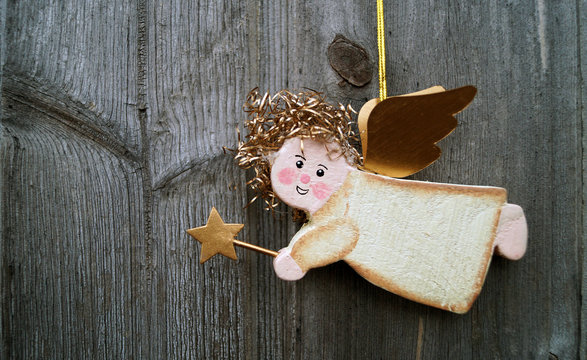Wei&szlig;er Weihnachtsengel