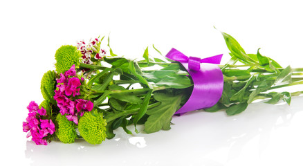 Charming bouquet of decorative flowers