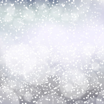 Abstract snow background