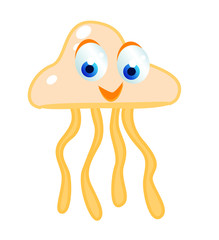 cartoon jellyfish