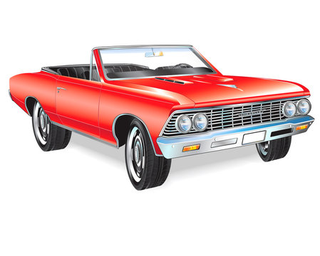 1966 Chevelle SS Drawing