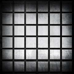 iron grid background