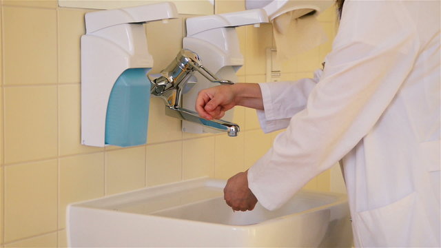 Hands Washing in Hospital