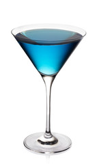 Blue cocktail