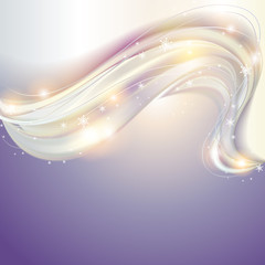 Abstract waving christmas background