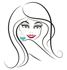 Vector of Beauty Woman logo