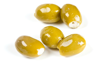 olives stuffed with soft cheese