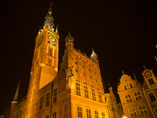 Fototapeta na wymiar Gdańsk Town Hall