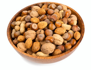 collection of shelled nuts