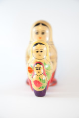 Family tradition russian dolls