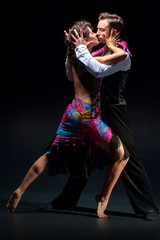 Young couple dancing