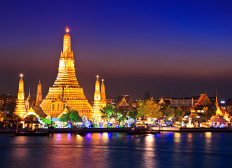 Wat Arun Ratchawararam Ratchawaramahawihan in Thailan