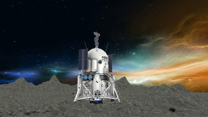 着陸船 © tsuneomp