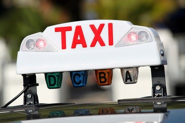 Signal lumineux d'un taxi ' occupé '