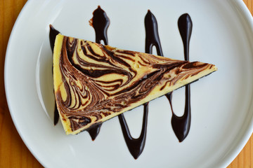 marble cheesecake