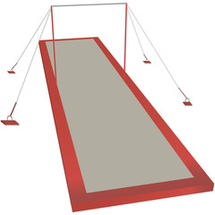 Sports horizontal bar