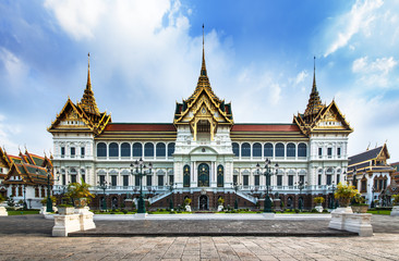 Fototapeta na wymiar Grand Palace ,attractions in Bangkok,Thailand