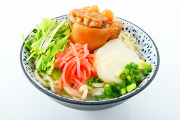 沖縄料理のテビチそば