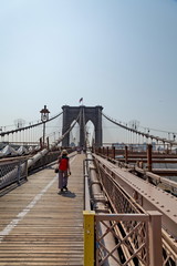 Brooklyn Bridge. New York.
