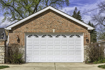 Two car garage