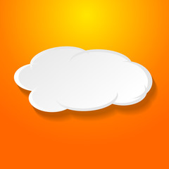 Comic Speech Bubble, Cartoon