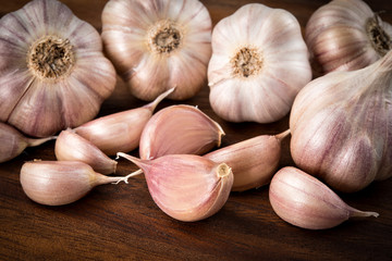 Organic garlic