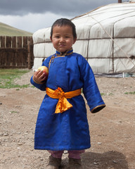Mongolian boy