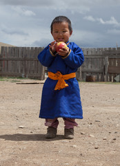 Mongolian boy