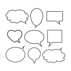 speech bubbles