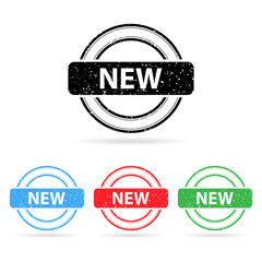 Vector new stamp