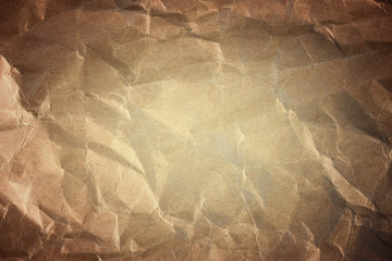 brown Crumpled Paper